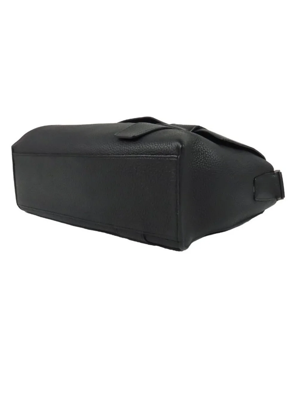 Hermes Alf Red 35 Black Silver Taurillon Messenger Bag